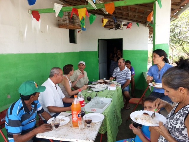 ALMOÇO DE NATAL COM O ASSENTAMENTO